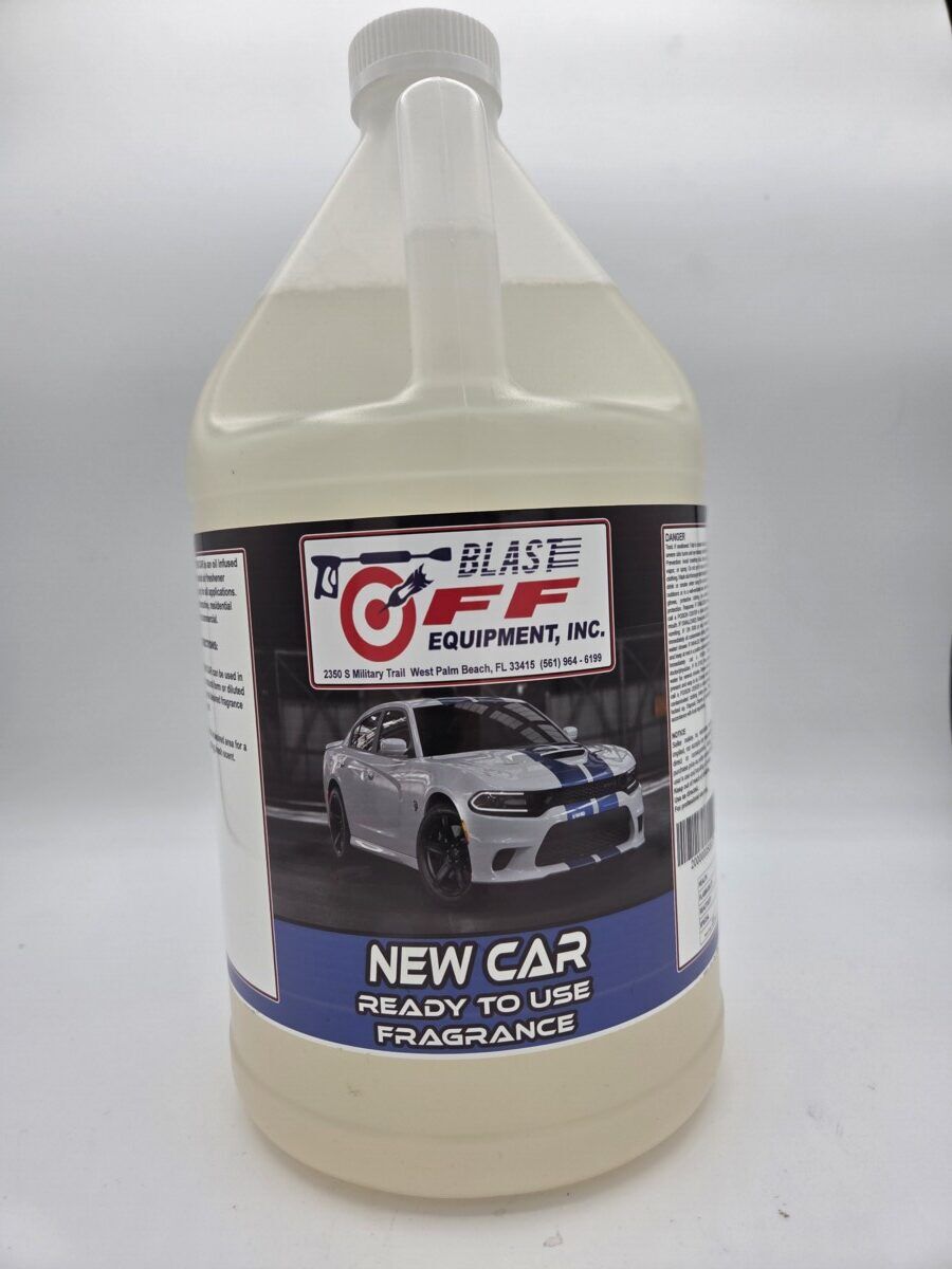 NEW CAR - INTERIOR FRAGRANCE (1 GALLON) - Blast-Off Equipment